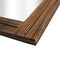 16 X 12 Inch Rustic Wood Framed Wall Mirror with Hanging Rope for Farmhouse Decor, for Entryway, Bedroom, Bathroom, Dresser, Brown